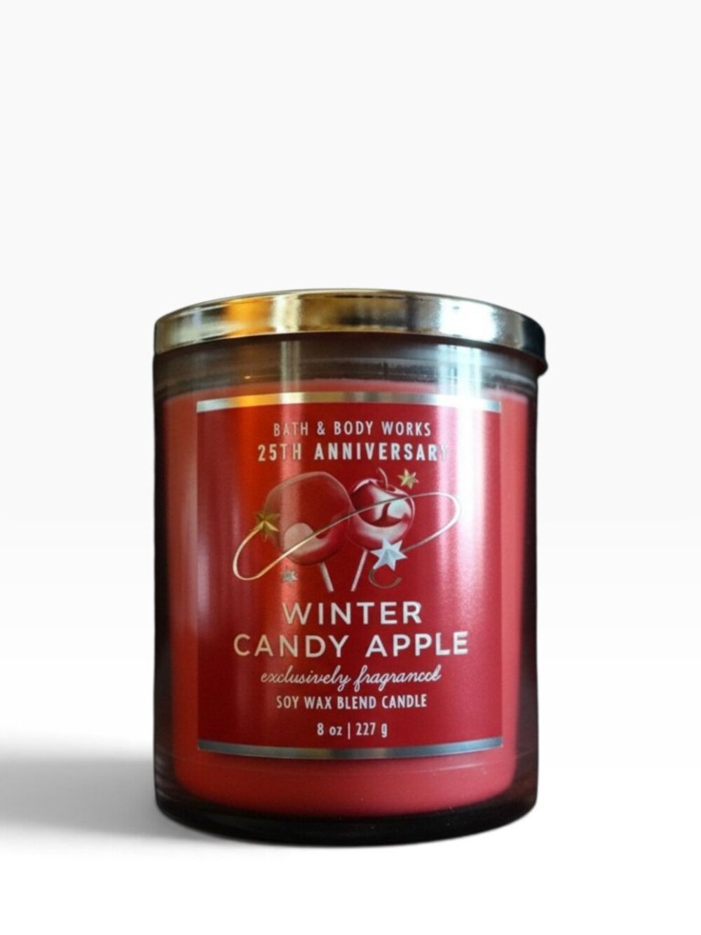 Bath & Body Works Winter Candy Apple 8oz. Jar Candle Brand New